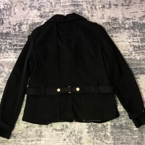 Vintage Rocawear Belted Wool Pea Coat - Picture 8 of 12